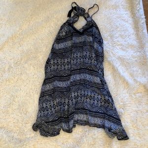 Patterned Blue dress